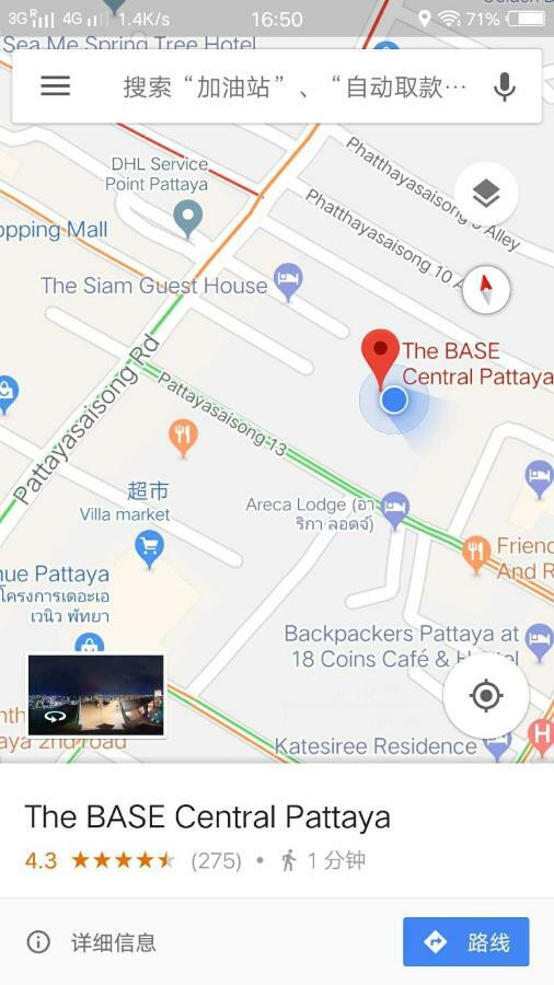 The Base Pattaya 芭提雅基地公寓 Ngoại thất bức ảnh